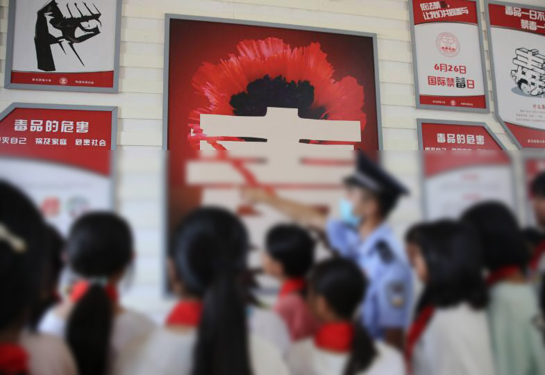 禁毒宣传进校园